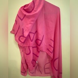 Scarf, shawl, beachwrap LOVE PARIS L